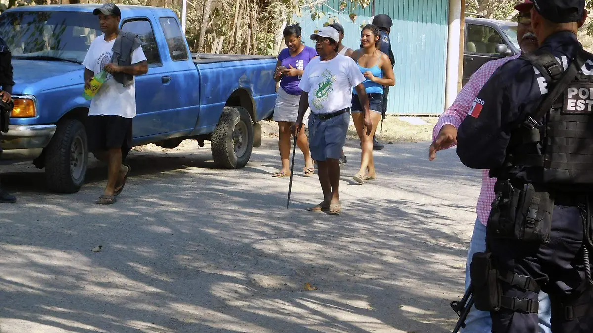 Desalojo La Presa